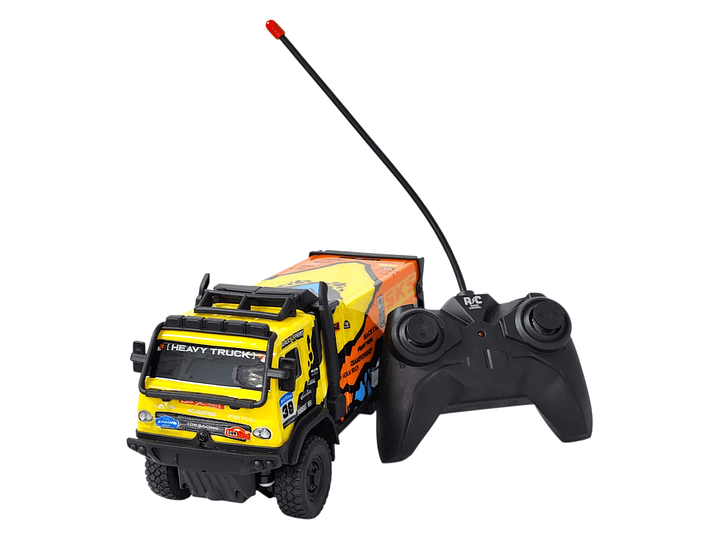 Juguete Camión Rally 4 Canales Control Remoto Luces DBG1691 1