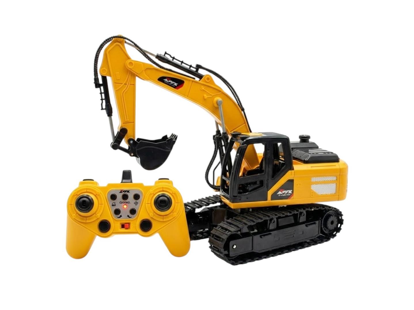 Juguete Retroexcavador RC Esc 1:18 Sonido 11 Canales DBG1692 1