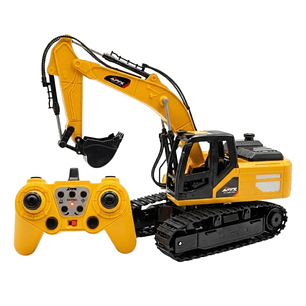 Juguete Retroexcavador RC Esc 1:18 Sonido 11 Canales DBG1692