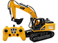 Juguete Retroexcavador RC Esc 1:18 Sonido 11 Canales DBG1692 - Miniatura 1