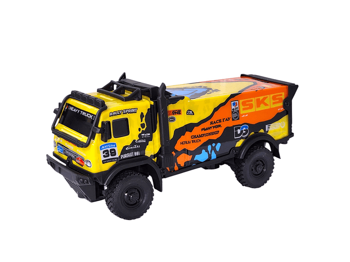 Juguete Camión Rally 4 Canales Control Remoto Luces DBG1691 4