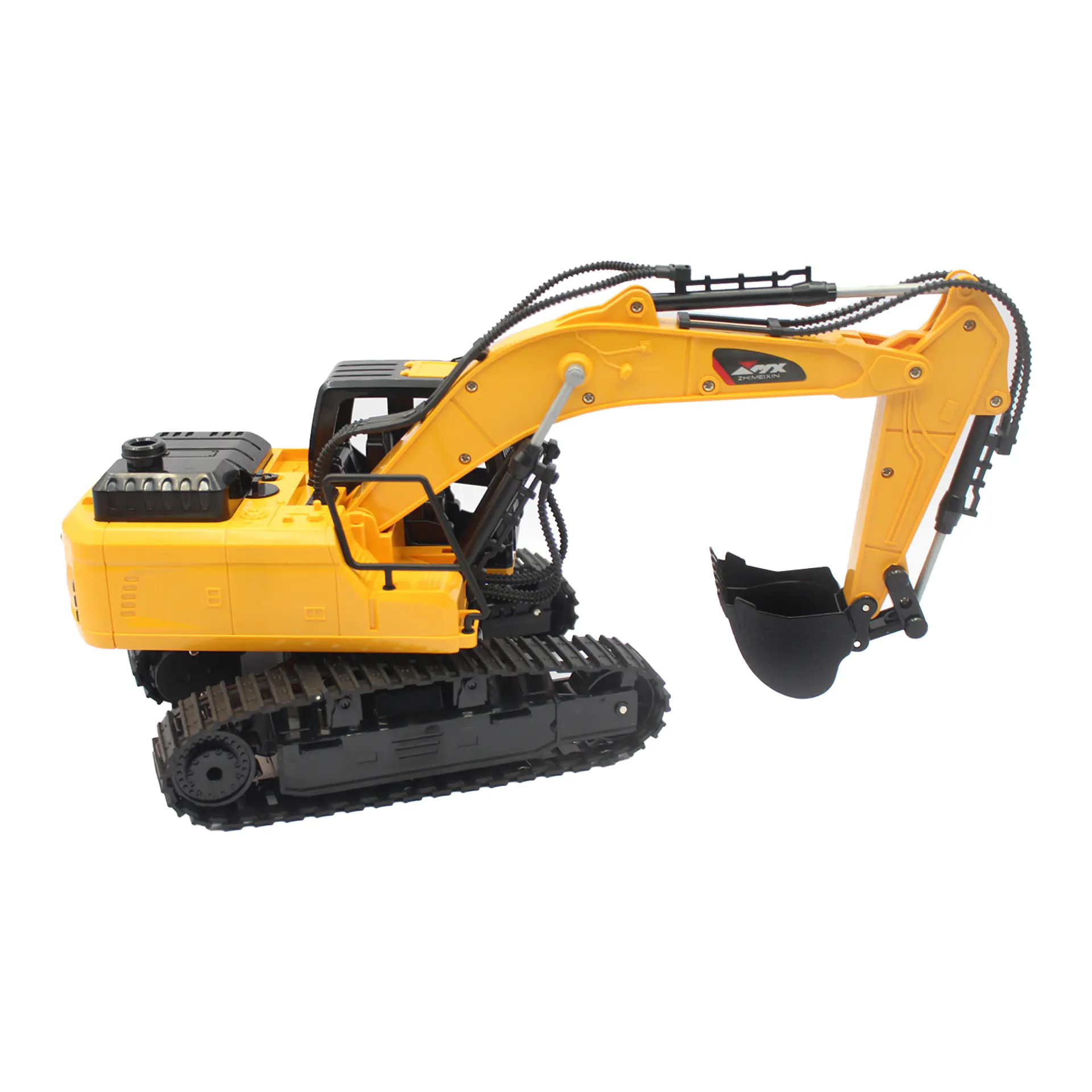 Juguete Retroexcavador RC Esc 1:18 Sonido 11 Canales DBG1692 3