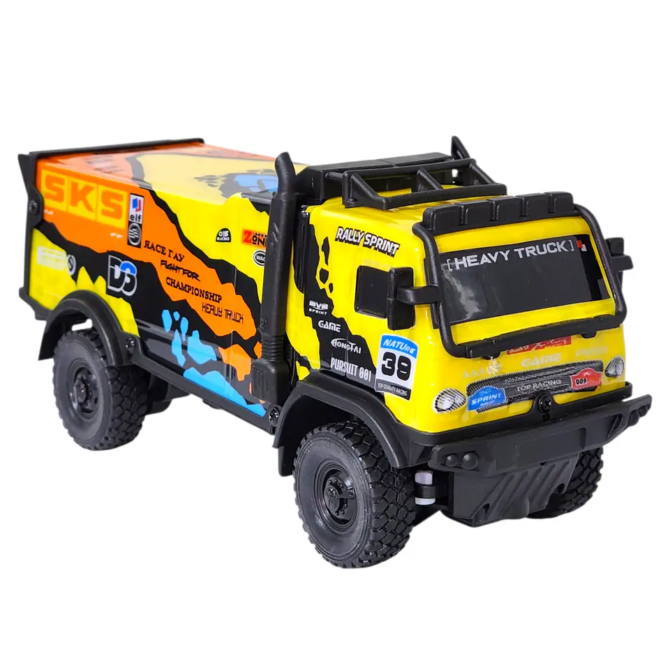 Juguete Camión Rally 4 Canales Control Remoto Luces DBG1691 5