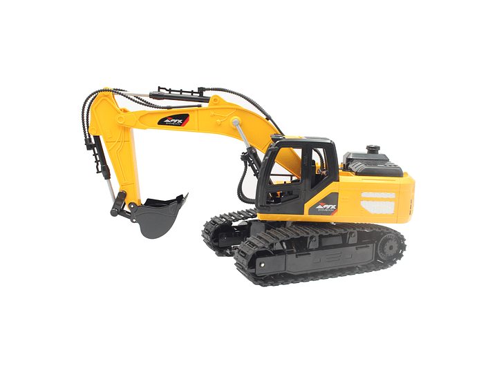 Juguete Retroexcavador RC Esc 1:18 Sonido 11 Canales DBG1692 5