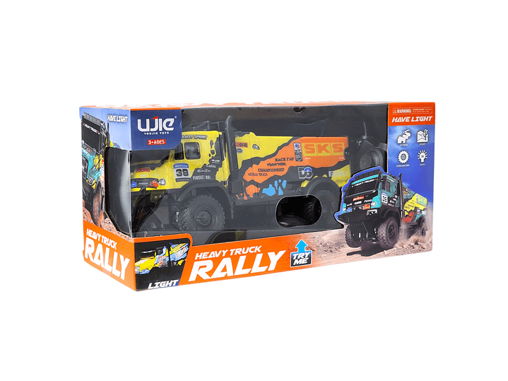 Juguete Camión Rally 4 Canales Control Remoto Luces DBG1691 8