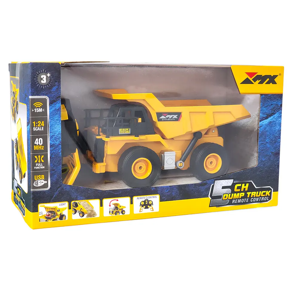 Juguete Camión Carga RC 5 Canales Batería Recargable DBG1695 3