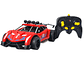 Auto de carrera RC Luz Música y Vapor Trasero DBG1759R Rojo - Miniatura 1