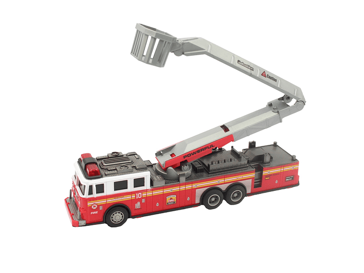 Juguete Camión Bomberos RC 2.4 Ghz Sonido Escalera DBG1698 3