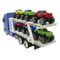Juguete Camión Transportador Mosquito + 6 Autos DBG1614BL - Miniatura 2