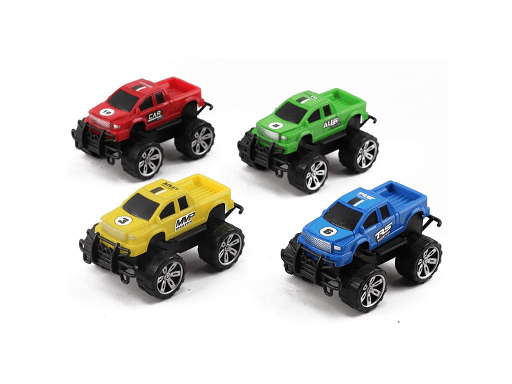 Juguete Camión Transportador Mosquito + 6 Autos DBG1614BL 4