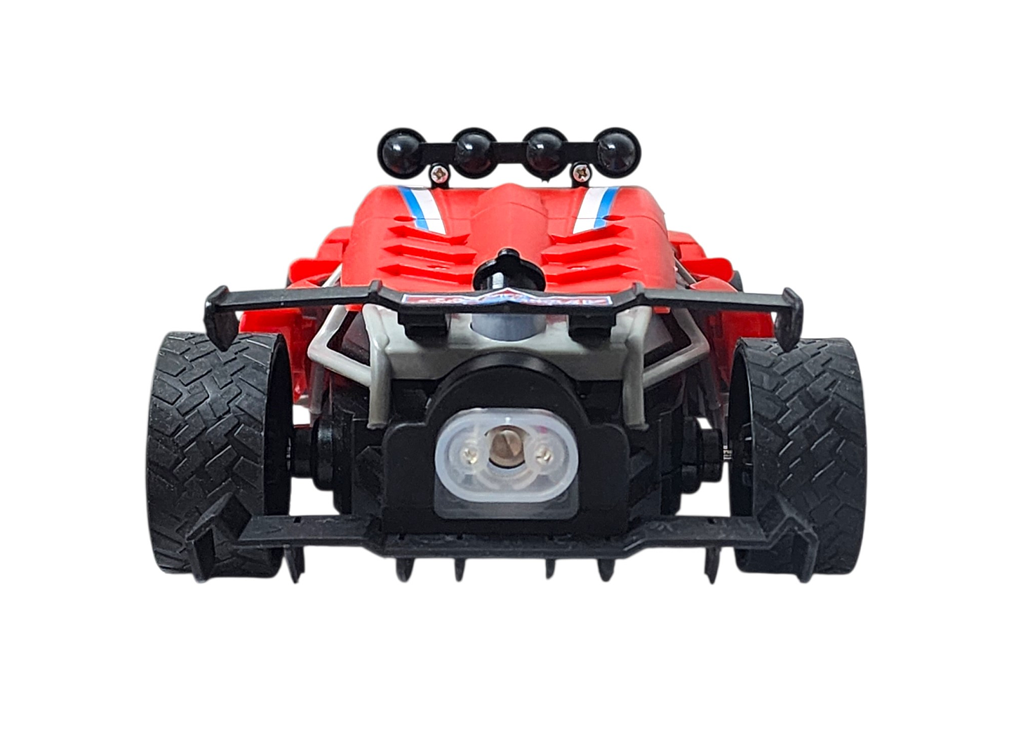 Auto de carrera RC Luz Música y Vapor Trasero DBG1759R Rojo 6