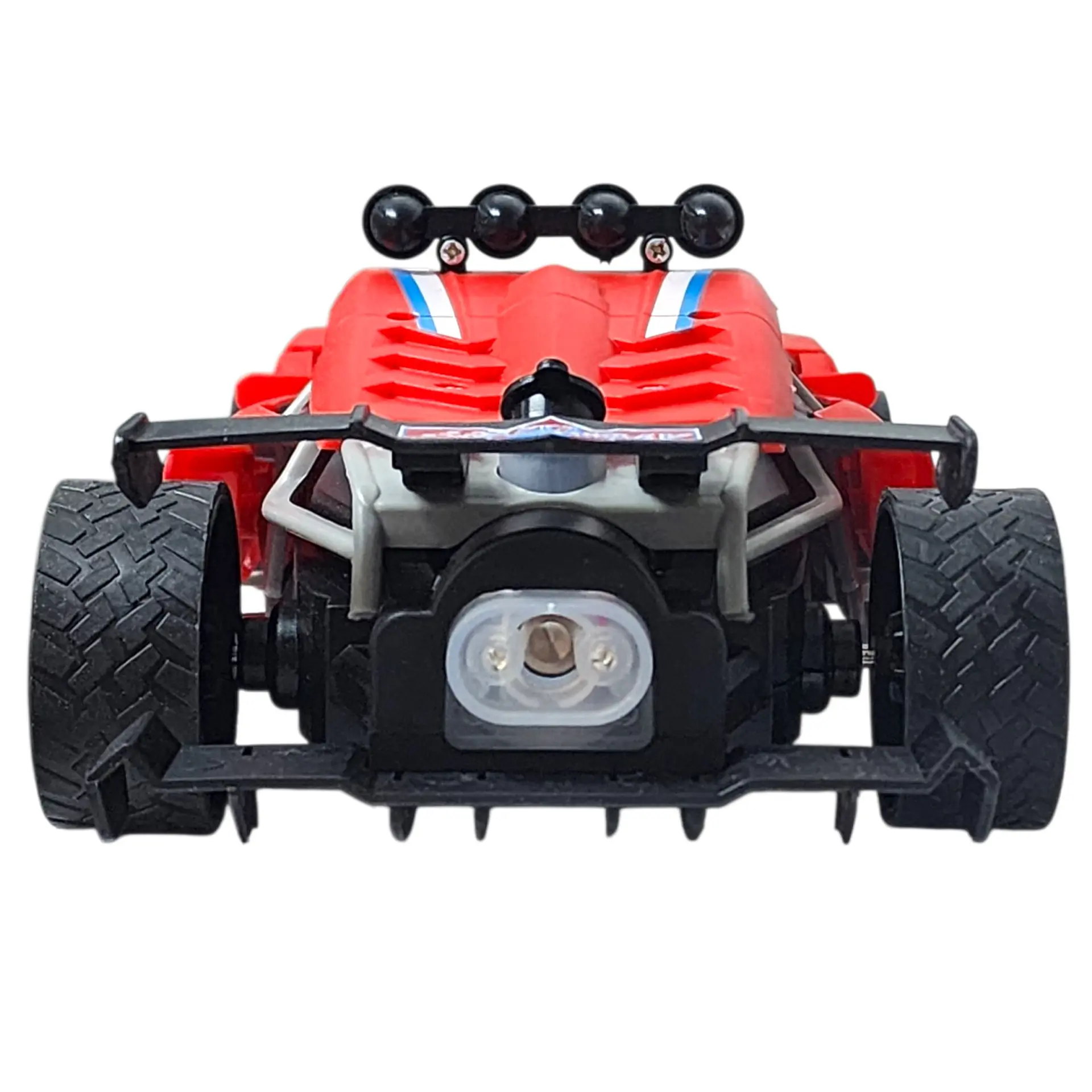 Auto de carrera RC Luz Música y Vapor Trasero DBG1759R Rojo 6