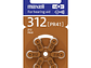 Pack 6 Pilas Para Audífonos Maxell 312 Auditivas - Miniatura 1