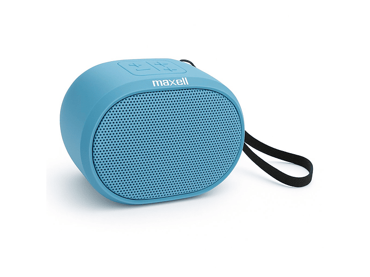 Parlante Maxell Bass13 Bluetooth Fm Radio Ipx-2 Azul 1