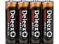Pack 60 Pilas Deleex Gold AA Carbon Battery R6 - Miniatura 2
