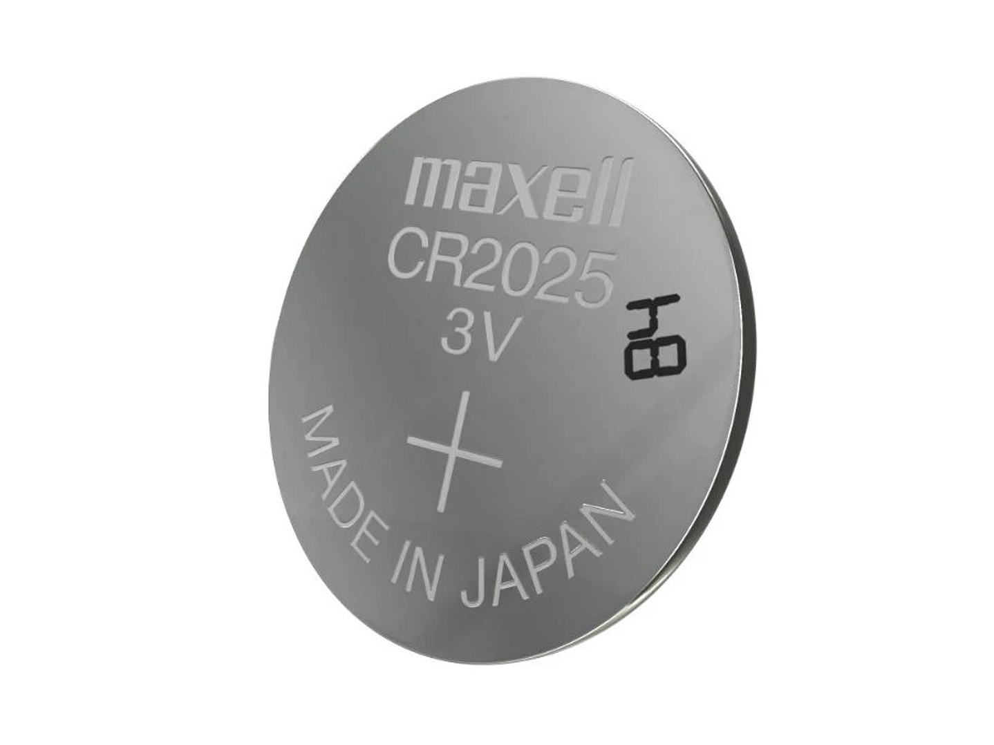 Pack 5 Pilas CR 2025 3v Maxell Tipo Botón Holograma 2