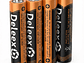 Pack 60 Pilas Deleex Gold AAA Carbon Battery R03 - Miniatura 2