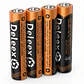 Pack 60 Pilas Deleex Gold AAA Carbon Battery R03 - Miniatura 2
