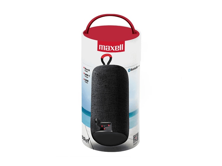 Parlante Bluetooth Portátil Maxell Distrikt Tws 7 Hr Negro 2
