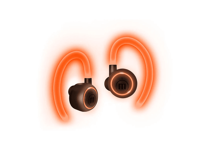 Audífonos Deportivos Inalámbricos Bt Maxell Tws Halo con Iluminación 1