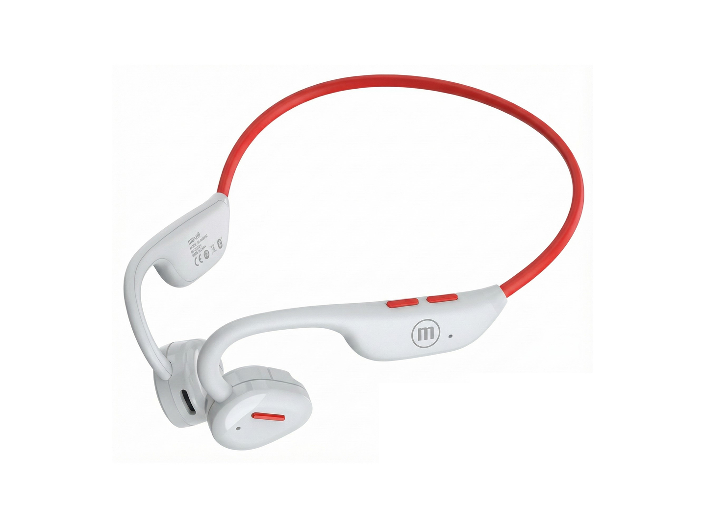 Audífonos Deportivos Maxell Airlink Bluetooth Ipx5 7 Horas Gris 1