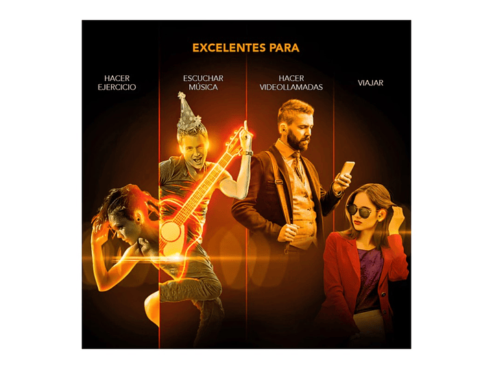 Audífonos Deportivos Inalámbricos Bt Maxell Tws Halo con Iluminación 4