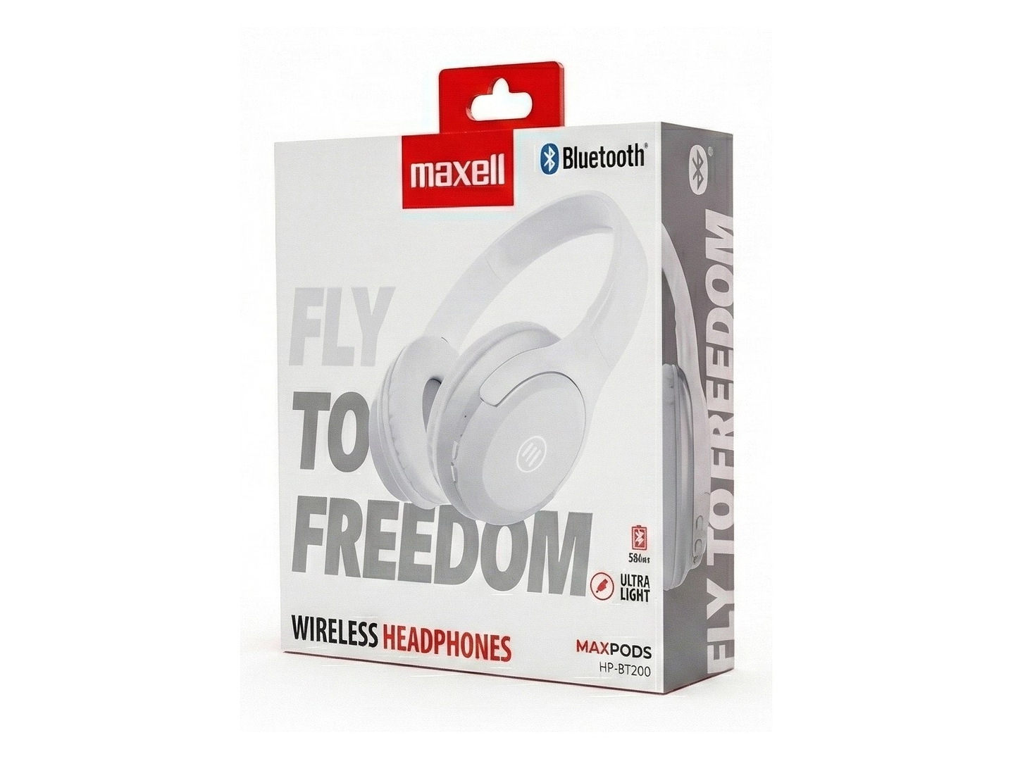 Audífonos Inalámbricos Maxell BT HP-BT200 30 Horas Blanco 2