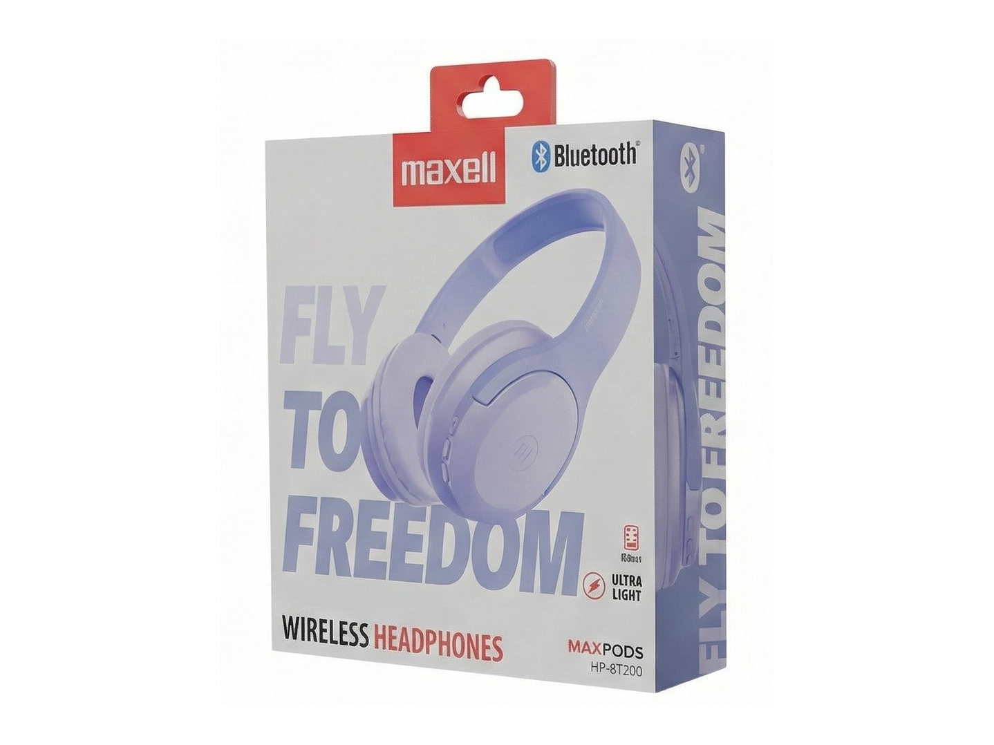 Audífonos Inalámbricos Maxell BT HP-BT200 30 Horas Morado 2