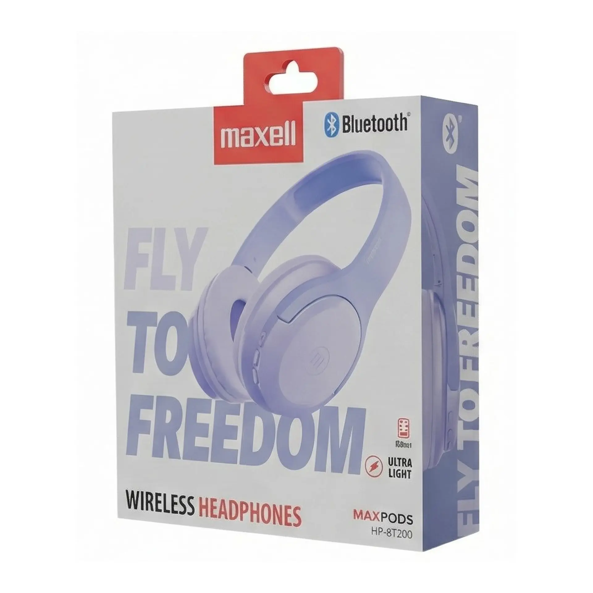 Audífonos Inalámbricos Maxell BT HP-BT200 30 Horas Morado 2