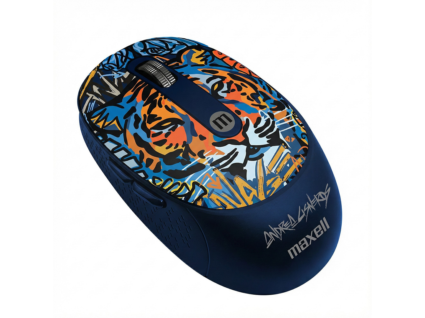 Mouse Inalámbrico Maxell Wild Tigre 4000dpi Usb/usb-c 2