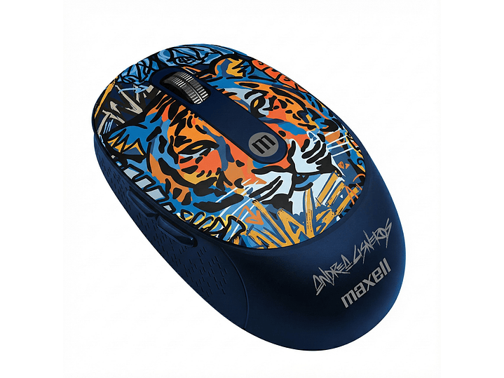 Mouse Inalámbrico Maxell Wild Tigre 4000dpi Usb/usb-c 2