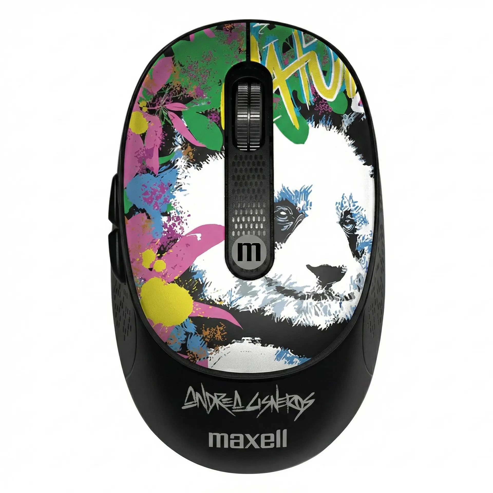 Mouse Inalámbrico Maxell Wild Panda 4000dpi Usb/usb-c 1