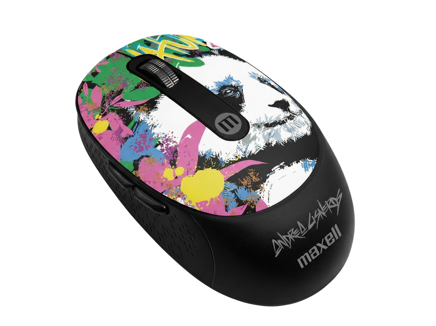 Mouse Inalámbrico Maxell Wild Panda 4000dpi Usb/usb-c 2