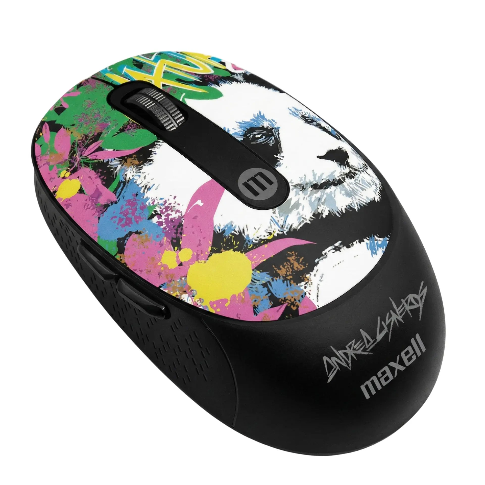 Mouse Inalámbrico Maxell Wild Panda 4000dpi Usb/usb-c 2
