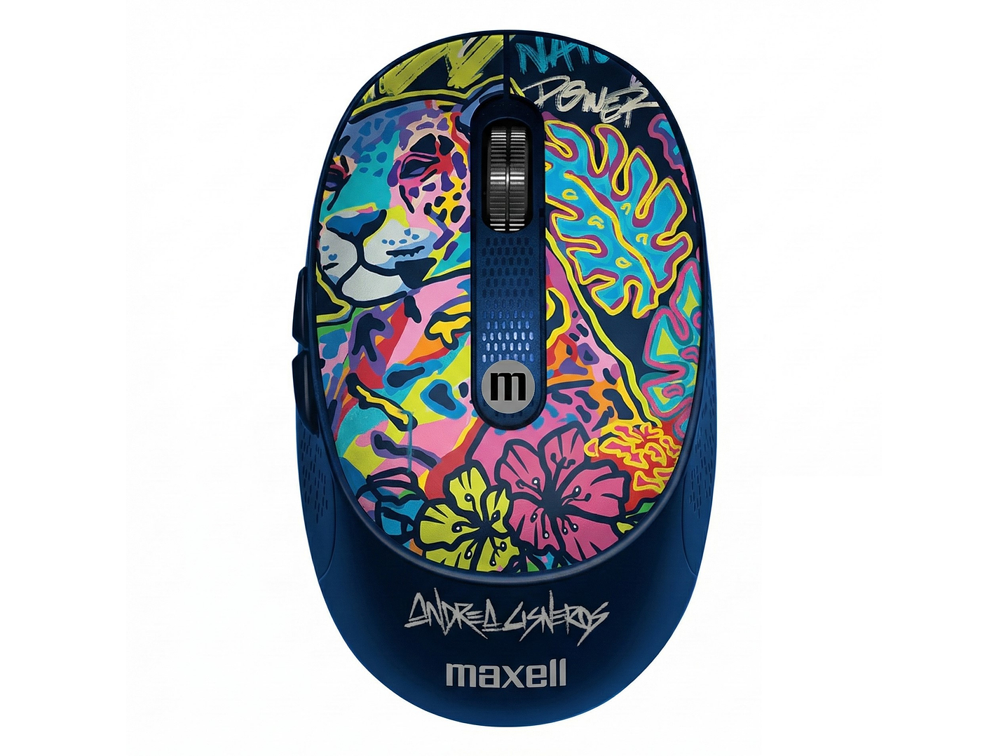 Mouse Inalámbrico Maxell Wild Jaguar 4000dpi Usb/usb-c 1