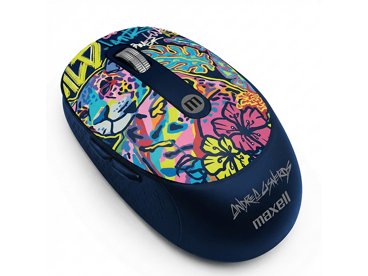 Mouse Inalámbrico Maxell Wild Jaguar 4000dpi Usb/usb-c 2