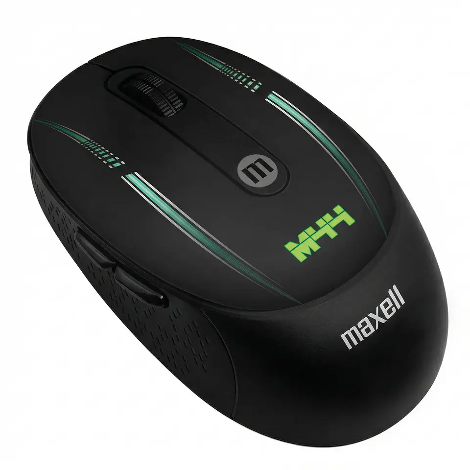 Mouse Inalámbrico Maxell Race M44 4000dpi Usb/usb-c 2