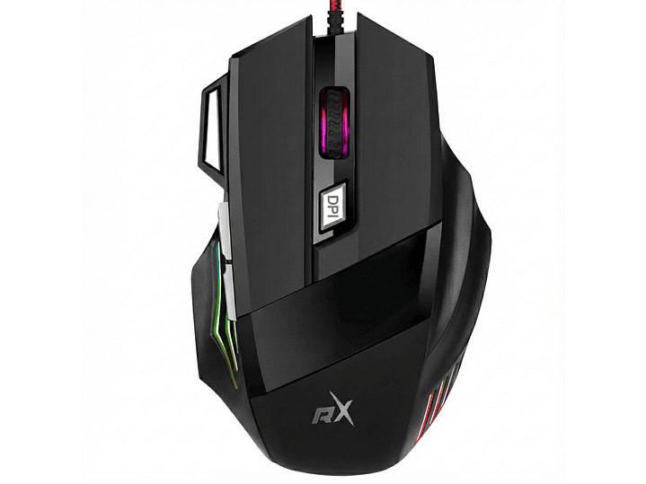 Mouse Gamer ReptileX RX0047 2400 dpi Retroiluminado 2