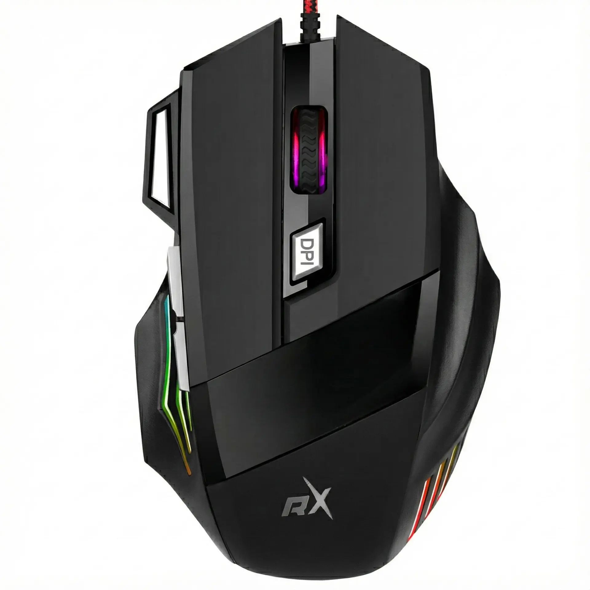 Mouse Gamer ReptileX RX0047 2400 dpi Retroiluminado 2