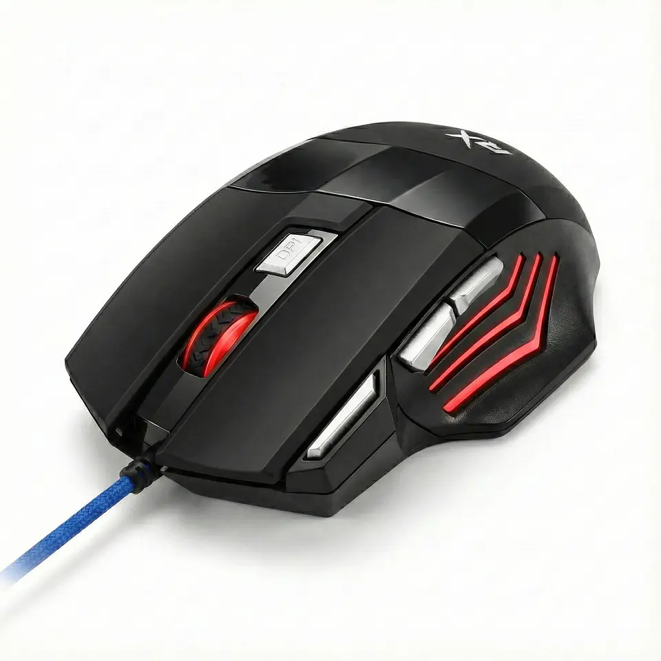 Mouse Gamer ReptileX RX0047 2400 dpi Retroiluminado 3