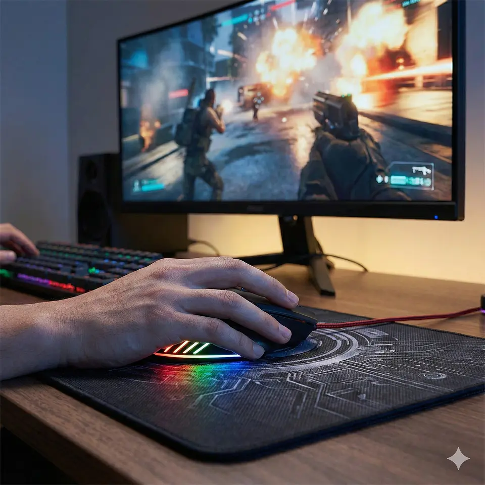 Mouse Gamer ReptileX RX0047 2400 dpi Retroiluminado 4