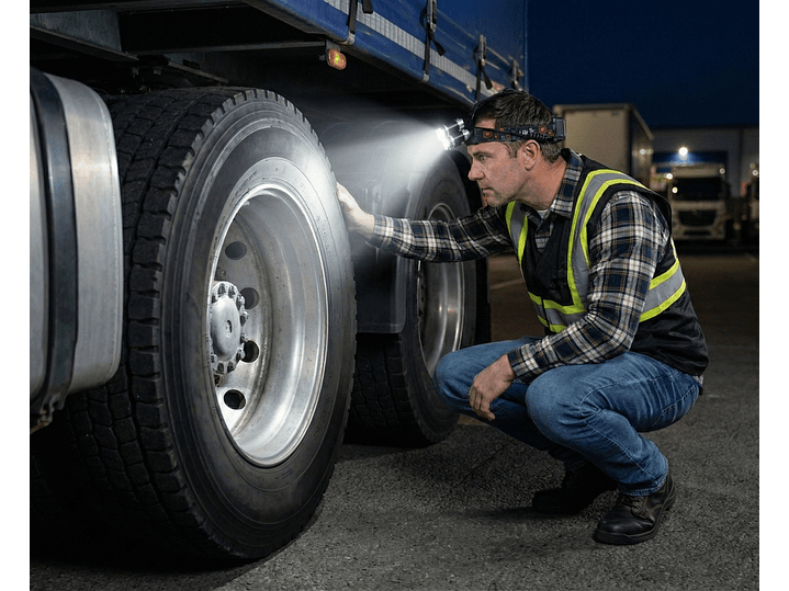 Linterna Cintillo Led Tecnolab 5 Focos Recargable TL143 4