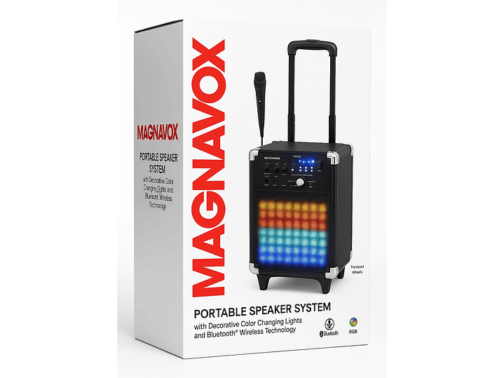 Parlante Alámbrico Magnabox Bluetooth MHT825 3