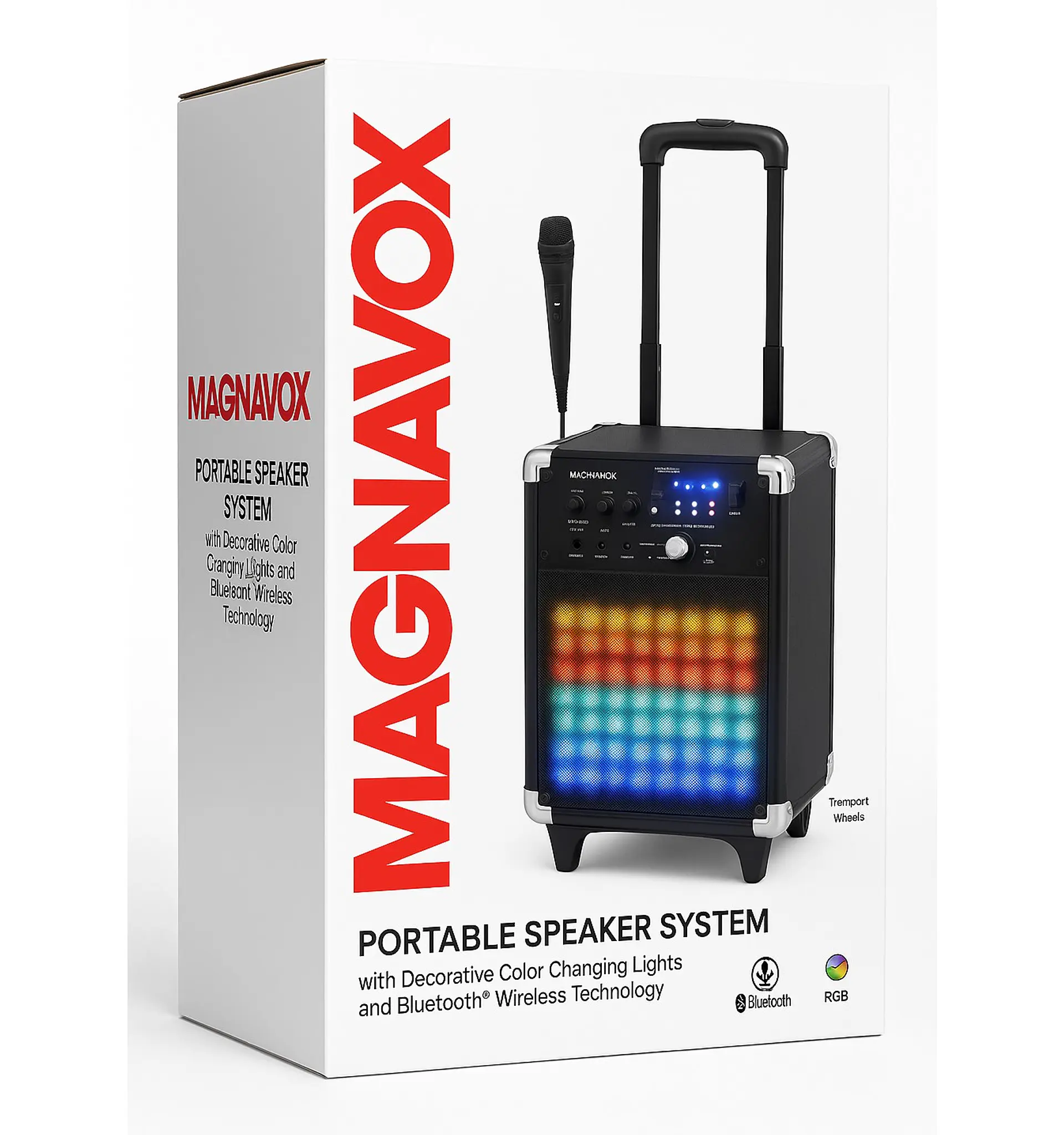 Parlante Alámbrico Magnabox Bluetooth MHT825 3