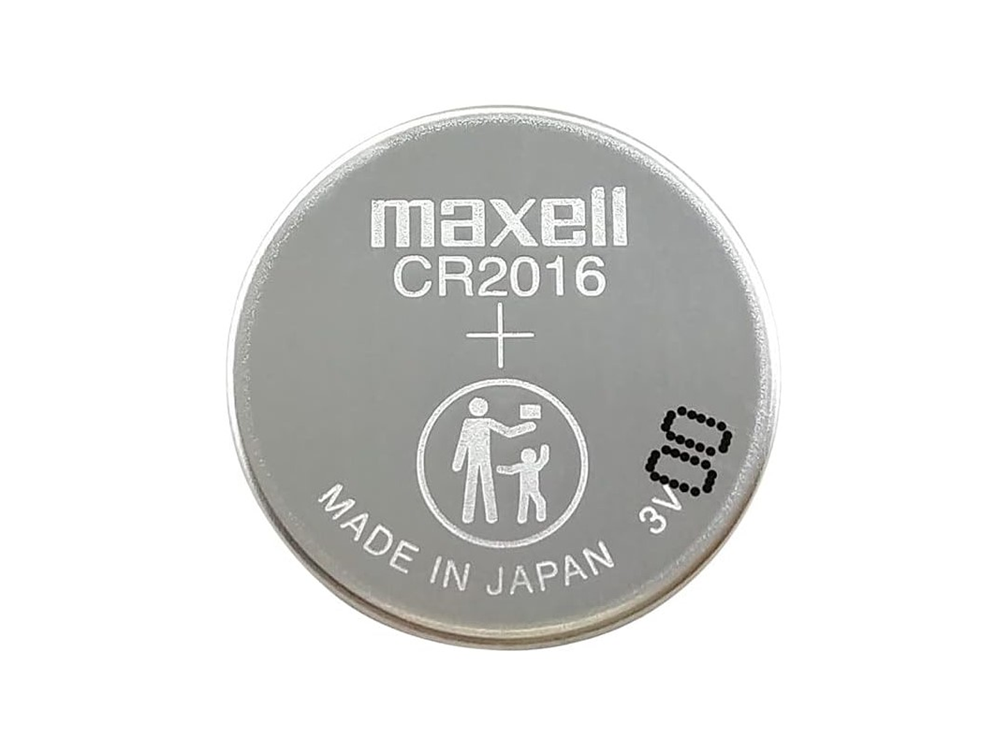 Pack 5 Pilas CR 2016 3v Maxell Tipo Botón Holograma 3