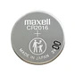 Pack 5 Pilas CR 2016 3v Maxell Tipo Botón Holograma - Miniatura 3