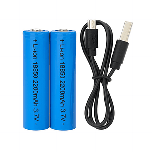 Linterna Cintillo Led Tecnolab 8 Focos Recargable TL143