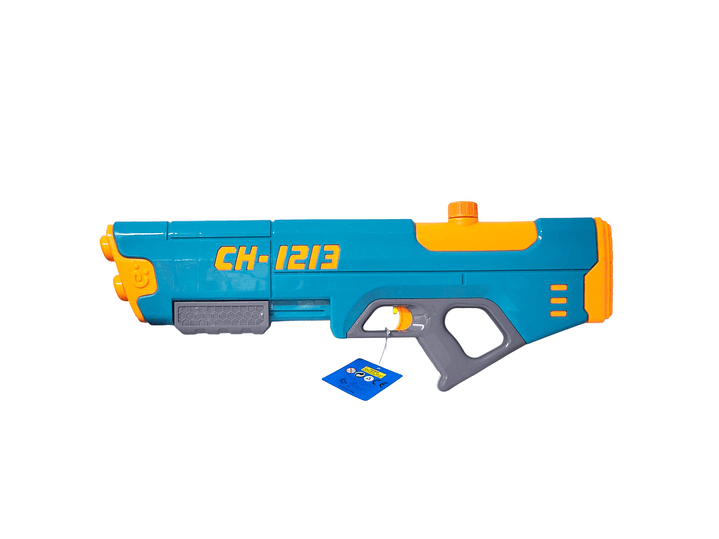 Juguete Pistola Lanza Agua Doble Chorro 400ml DBG1604BL 2