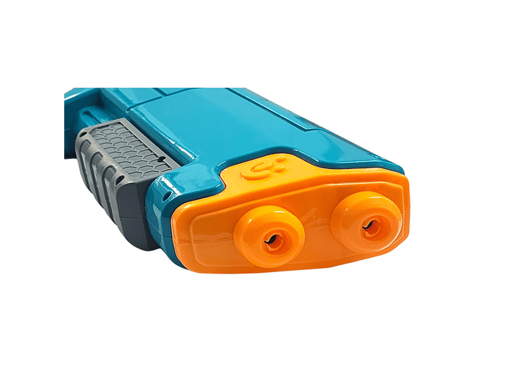 Juguete Pistola Lanza Agua Doble Chorro 400ml DBG1604BL 3