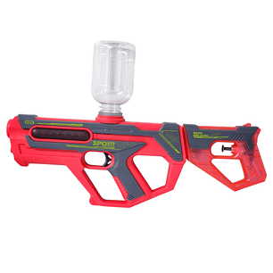 Juguete Pistola Lanza Agua 2 En 1 Recargable DBG1658R Rojo